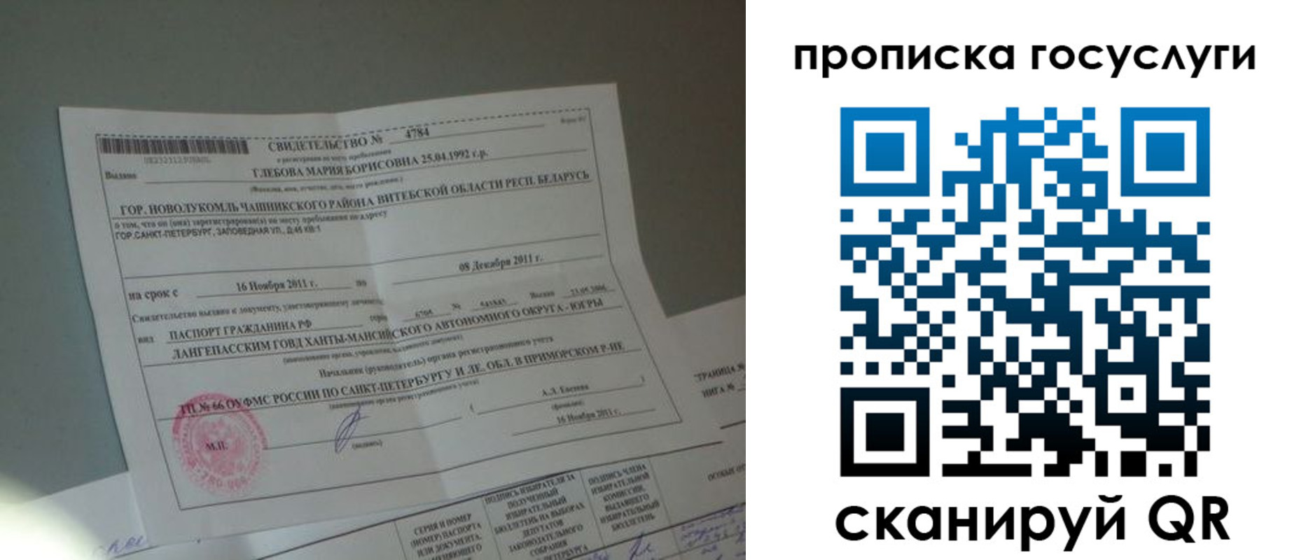 временная регистрация недорого в Ухте